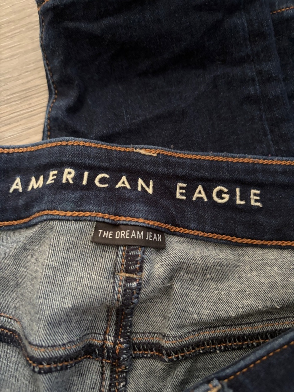 American Eagle Jeggings Bundle — Light, Distressed Medium, Dark Wash THREE PAIRS - Picture 2 of 13